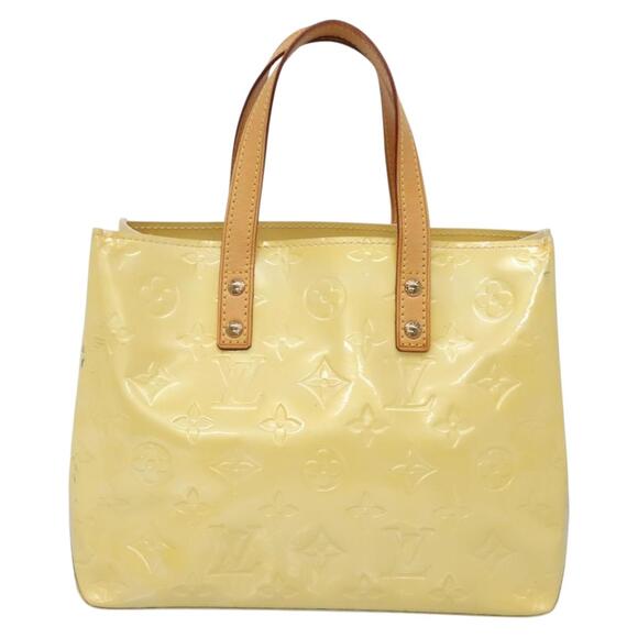 LOUIS VUITTON Monogram Vernis Reade PM Hand Bag Perle M91336 - Picture 2 of 12